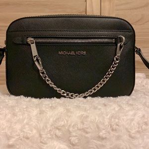 Michael Kors Large Saffiano Leather Crossbody Bag